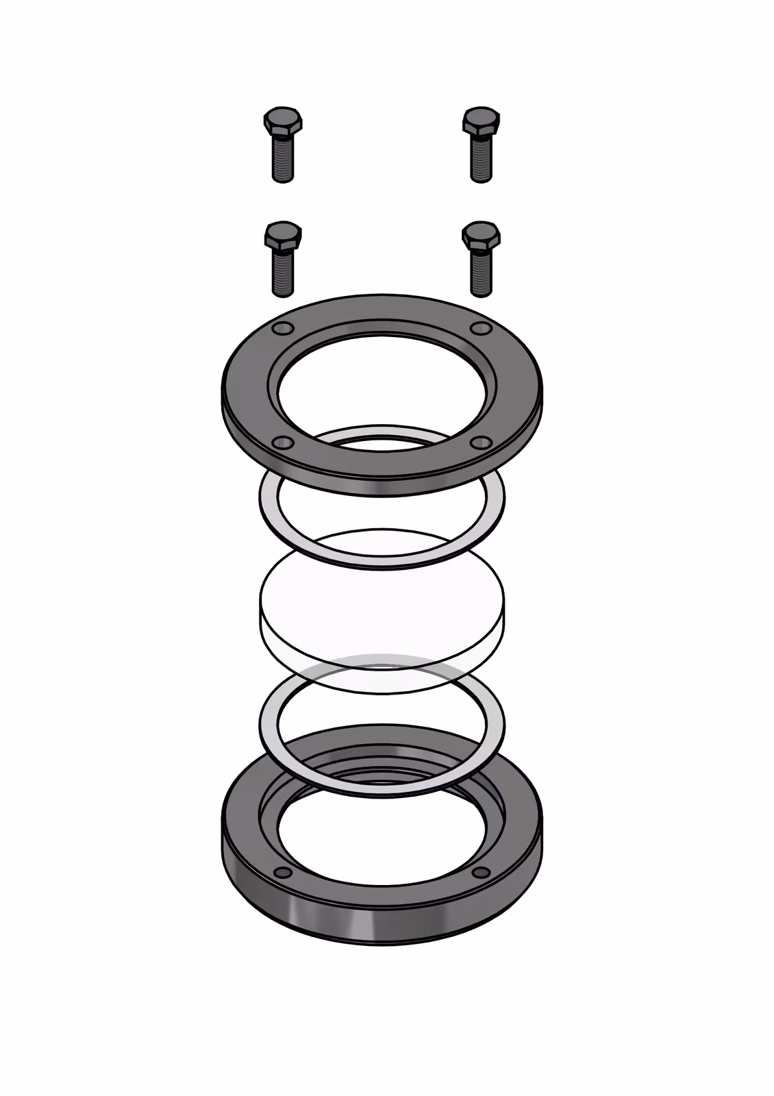 51920 – Flansch-Schauglas